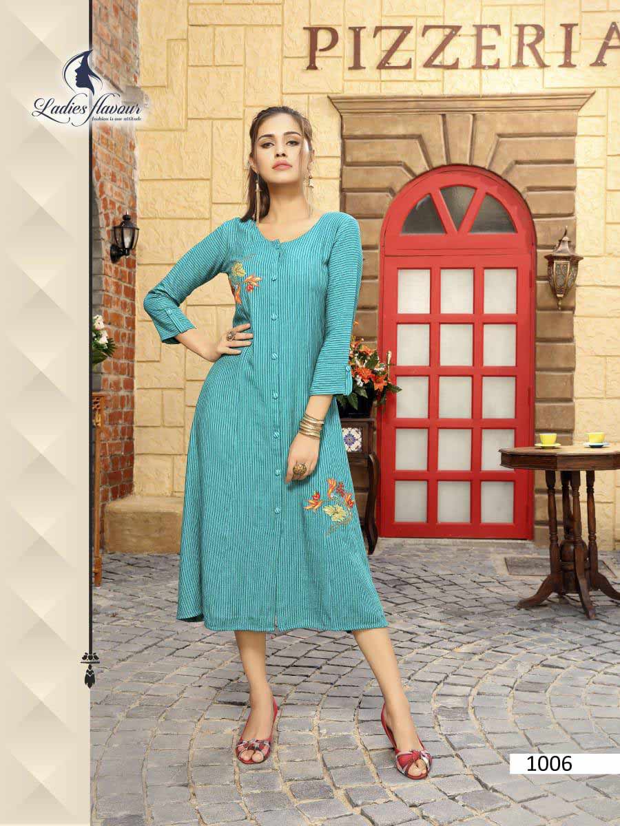 Elite Ladies Flavour 3D Stripe Kurti Manufacturer Elite Ladies Flavour 3D Stripe Kurti Manufacturer